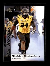 Sheldon Richardson: 2013 Upper Deck Rookie Year Card #105. rookie card picture