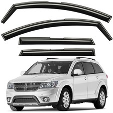 Sun Rain Visors Wind Rain Guards for 2009-2020 Dodge Journey