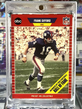 1989 Pro Set Frank Gifford #2 ABC Announcer Collection 