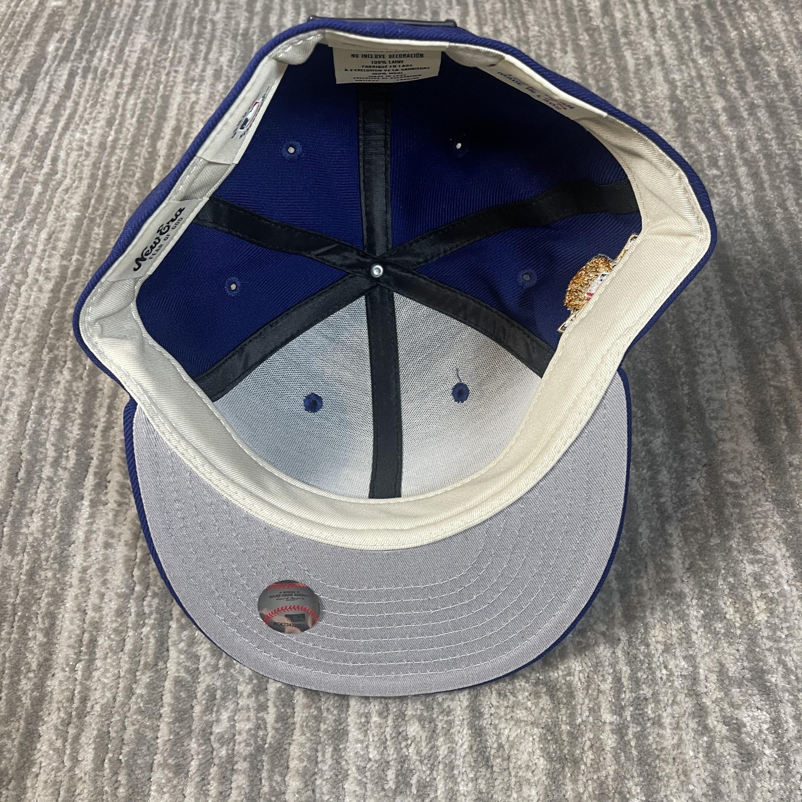 Los Angeles Dodgers World Series Fear Of God Hat Fitted 7 3/4 59FIFTY New Era thumbnail 8