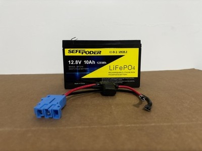 NERMAK 12V 10Ah Lithium LiFePO4 Deep Cycle Battery 2000 Cycles Rechargeable Batt