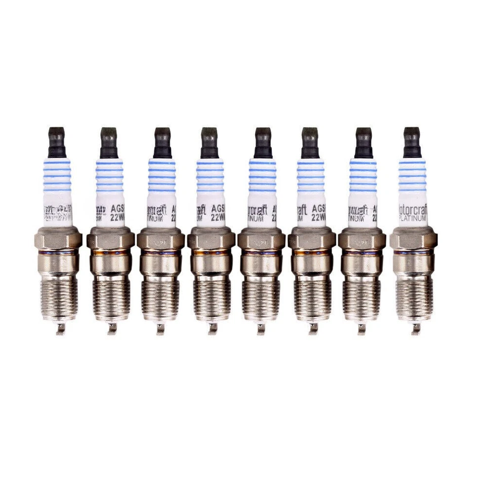 8X Spark Plugs For Ford F150 Motorcraft 5.4L 6.8L Crown SP479 AGSF22WM - Image 4 of 4