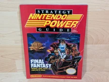 VGC Nintendo Power Magazine Final Fantasy NES Strategy Guide Book #17 1990 RARE