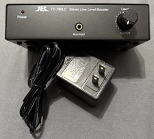 Technolink TEC TC-780LC Stereo Line Level Booster With Power Supply