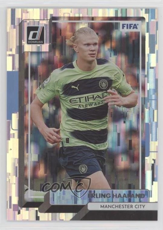2022-23 Panini Donruss Silver Erling Haaland #160 1d59