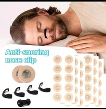 NEW Anti Snoring Breathing Magnetic Nasal Strips Starter Kit 30 count Black