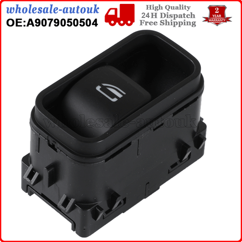 Window Switch Front Passenger Side for Mercedes-Benz Sprinter 2.7 A9079050504 - Picture 7 of 9