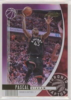 2019-20 Panini Absolute Memorabilia Purple 4/25 Pascal Siakam #59 7y2