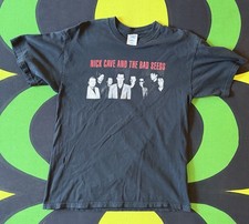 Vintage Nick Cave And The Bad Seeds T-shirt Size Large 2001 Tour Please Read