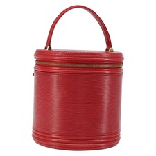 Borsa a mano Louis Vuitton Epi Cannes rossa M48037 LV originale 159251