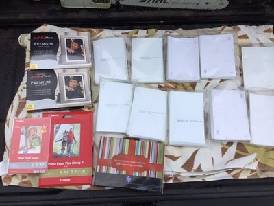 4  X 6  Photo Paper, Large Lot, Switzerland, Canon, Jetprint, HP, All one Lot