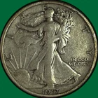 1917 Walking Liberty Half Dollar Near Extremely Fine XF/VF++ Coin #41792