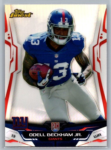 Odell Beckham Jr. [Refractor] #108 2014 Topps Finest card