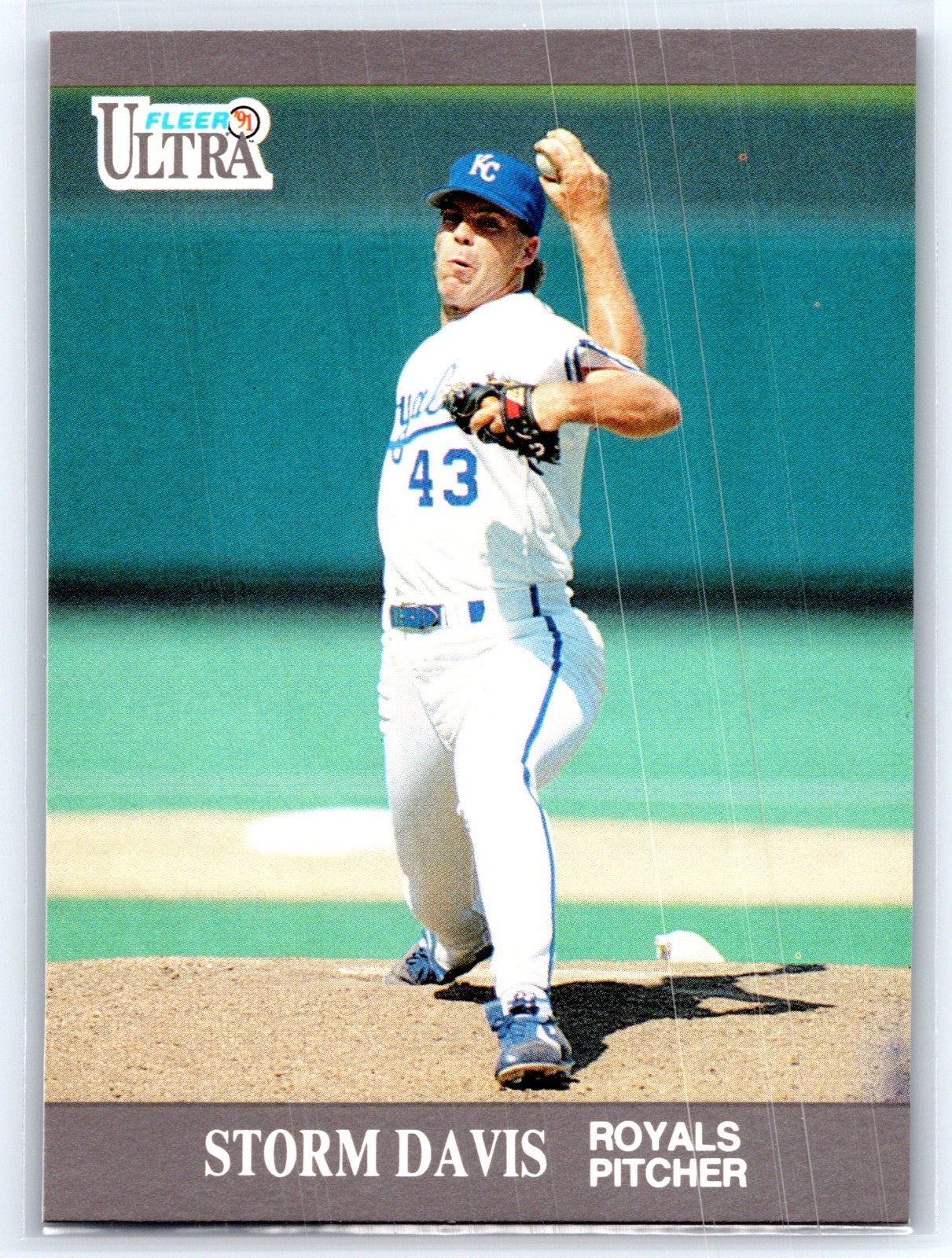 1991 Fleer - Storm Davis #556