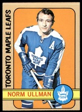 1972-73 TOPPS NORM ULLMAN  TORONTO MAPLE LEAFS #168 EX-EXMT