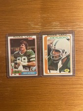 Joe Klecko Jets 1978 Topps Rookie #287 & Mark Gastineau 1981 RC #342 EX BV$55.00