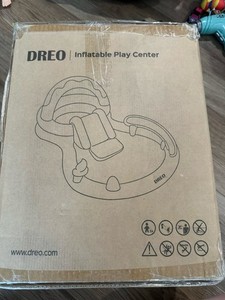 Dreo Inflatable Play Center Baby Seat, Infant, Beige, Portable, DR-HSP004