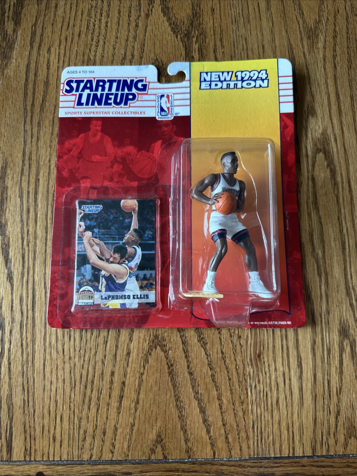 1994 Kenner Starting Lineup NBA Denver Nuggets - LaPhonso Ellis #20 NIP!
