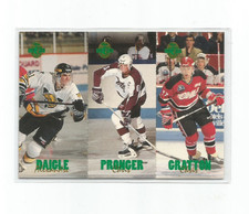 DAIGLE/ PRONGER/ GRATTON 1993 CLASSIC FOUR SPORT PRE-ROOKIE HOCKEY TRI-CARD#TC14