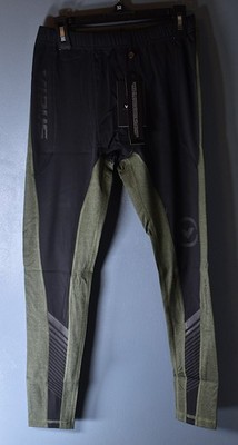 Virus Grappler V2 Splats compression tights size men's Medium, black & green