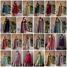 Anarkali Gown Indian Dress Salwar Kameez Ready made Party Wedding Bollywood