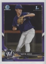2018 Bowman Draft Chrome Purple Refractor 111/250 Justin Jarvis #BDC-104 14dh