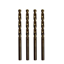 Metric M42 8 Cobalt Drill Bits Stainless Steel Hard Metal 6mm 4PCS Set Tool