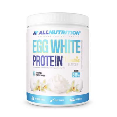Allnutrition Egg White Protein, 510 g Dose, Vanilla