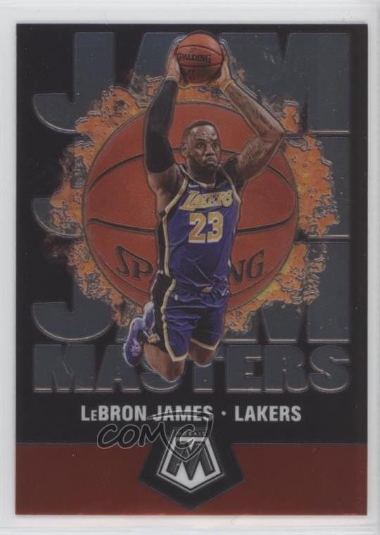 2019-20 Panini Mosaic Jam Masters LeBron James #16 18dr
