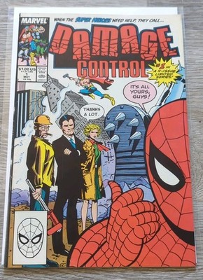 Damage Control #1 Vol. 1. 1989 Marvel. Dwayne McDuffie & Ernie Colon.