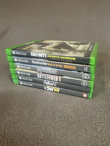 Lot of 6 Untested Assorted Xbox One Video Games Incl Battle Front