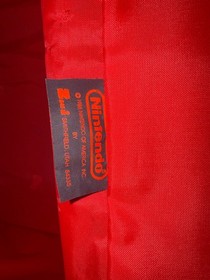 Vtg 1988 Original Nintendo NES Z Bag Console System Carrying Case Soft Sided