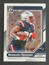 2024 Donruss Optic Football NFL Base Cards #134 Rhamondre Stevenson Patriots 