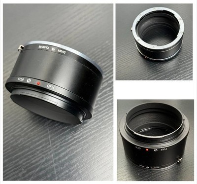 Fotografie Adapter For Mamiya Phase One M645 Lens Bayonet To Fujifilm GFX Mount