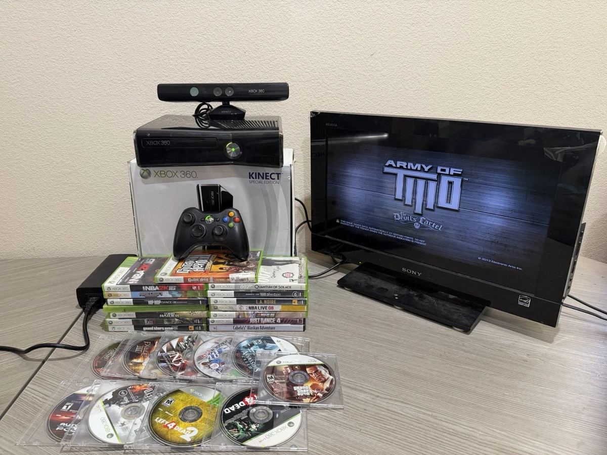 Xbox 360 Kinect Special Edition 250gb for sale | eBay