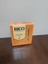 10 Pack Rico Bb Clarinet B flat Reeds  2 Strength 2 RCA1020 New/Sealed