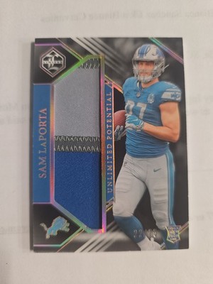 2023 Limited - Unlimited Potential # 22/75 - Sam LaPorta RC - Lions