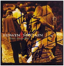 EDWIN MCCAIN Autographed Signed CD COVER-UACC RD