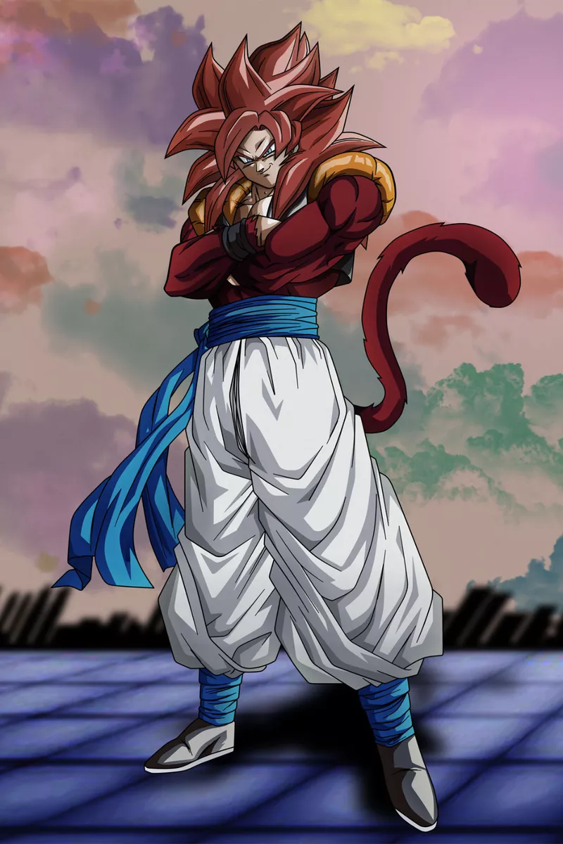 Mobile wallpaper: Anime, Dragon Ball, Dragon Ball Gt, Gogeta