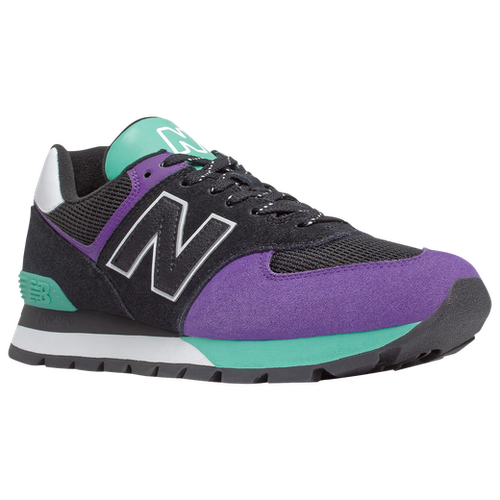 New Balance 574 Rugged Black Purple 