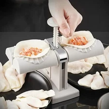 Automatic Dumpling Maker Mould Machine Household Press Doublehead Wrapper