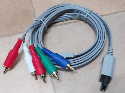 Komponenten Kabel / Component Cable für Nintendo Wii Konsole HD AV TV 