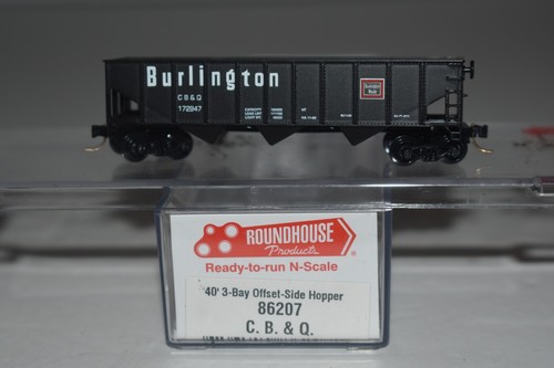 Tolva de 3 bahías Burlington Roundhouse 86207 escala N 172947 C49984 | Zustand: Used
