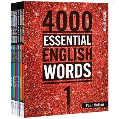 4000 Essential English Words 1-6 (6 Books) New Version -DHL