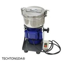 TECHTONGDA® Ore Rock Glass Crusher Machine 220V Mining Pulverizer 10-100mesh