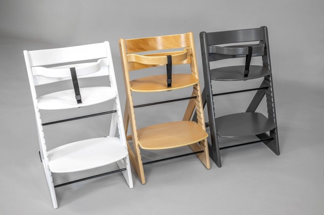 heartwood adjustable wooden high chair