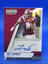 Tre Turner 2022 Panini Chronicles Threads Rookie signatures Auto TH-TRE 