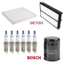 Tune Up Kit Air Cabin Oil Filters Spark Plugs For ACURA ZDX V6 3.7L 2010-2013
