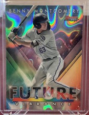 2021 Bowman’s Best Benny Montgomery BFV-38 Future Vibrance Lava Refractor /50 