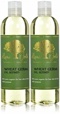 24 Oz Premium Wheat Germ Oil Refined Pure & Organic Skin Hair Nails Health Care